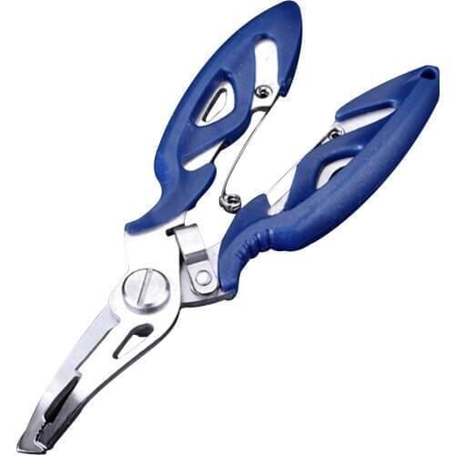 Fishing Plier Scissor Braid Line Lure Cutter Hook Remover etc. Tackle Tool Cutting Fish Use Tongs Multifunction Scissors