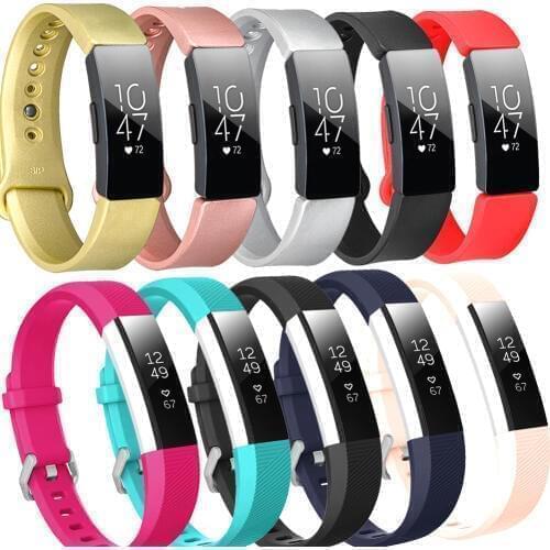 Band Replacement For Fitbit Inspire Ace 1/2Kids Soft Silicone Smart SportWrist Band Strap For Fitbit Ace Boy Girl Original Size