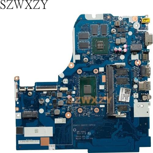 SZWXZY For Lenovo Ideapad 510-15IKB Laptop Motherboard With SR2ZV I7-7500u 4G RAM 940MX 4GB GPU FRU 5B20M31195 NM-A981