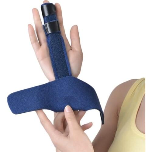 1pc Finger Splint Straightener Corrector Brace Support Unique Pain Relief Trigger Fracture Protection MK