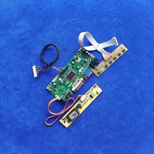 1440*900 LVDS 30 Pin LCD display 2CCFL Fit LM171W02/LM171WX3/LP171WP3 DVI VGA HDMI-compatible DIY Kit M.NT68676 controller board