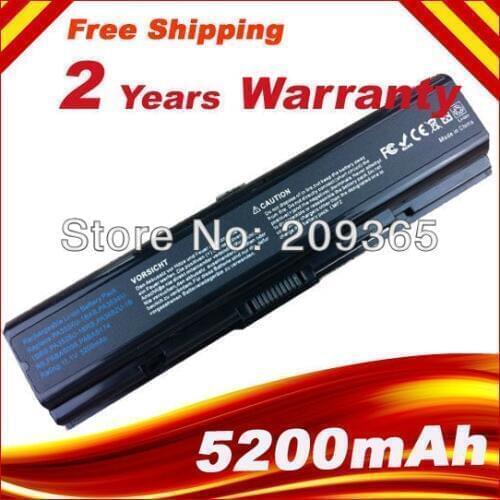 Laptop battery For Toshiba pa3534 3534 pa3534u PA3534U-1BAS PA3534U-1BRS Satellite A300 A500 L200 L300 L500 L550 L555