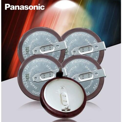 5pc Panasonic Original VL2330/HFN 3V 50mah 180 degrees Rechargeable Battery good quality