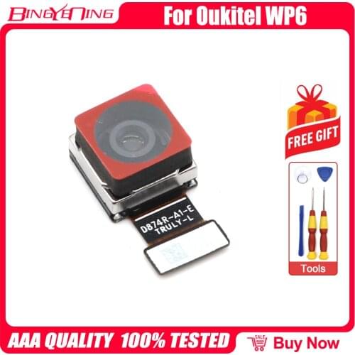 BingYeNing High Quality New Original For Oukitel WP6 Rear Camera 13.0MP Repair Parts Replacement