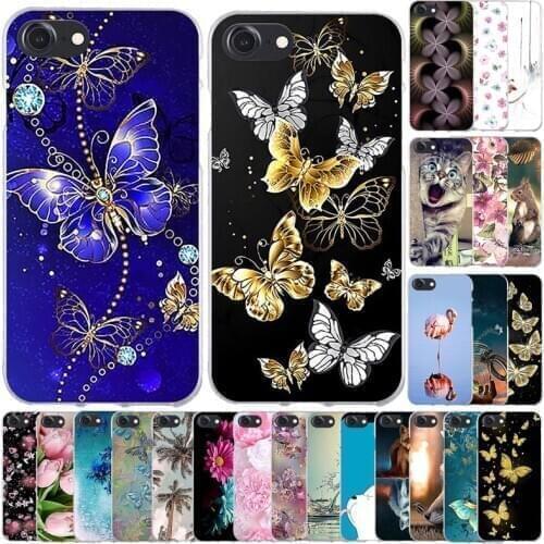 For Apple iPhone 7 Case Cover For iPhone 8 Phone Cover Silicone Soft TPU Coque Full 360 Protective Bumper Capas Fundas