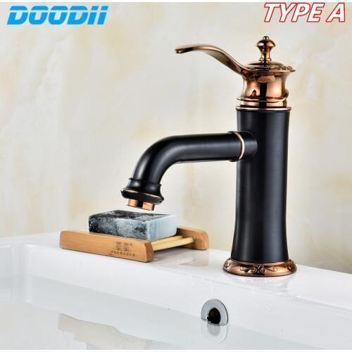 DOODII DOUDING Black Bath Faucets