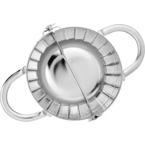 Stainless Steel Dumpling Maker Wrapper Cutter Pie Ravioli Making Fold Mould Tools Kitchen Gadgets Kichen Accessories