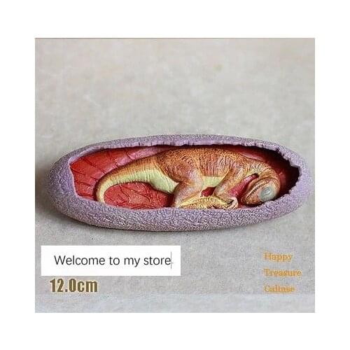 Simulation animal model dinosaur dragon egg fossil