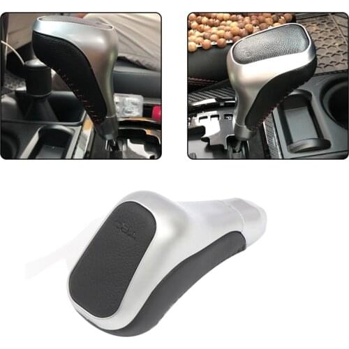 Car Leather Automatic Gear Shift Knob Shift Lever for Toyota TRD 4Runner Tacoma - Fortuner FJ150 PTR57-34141