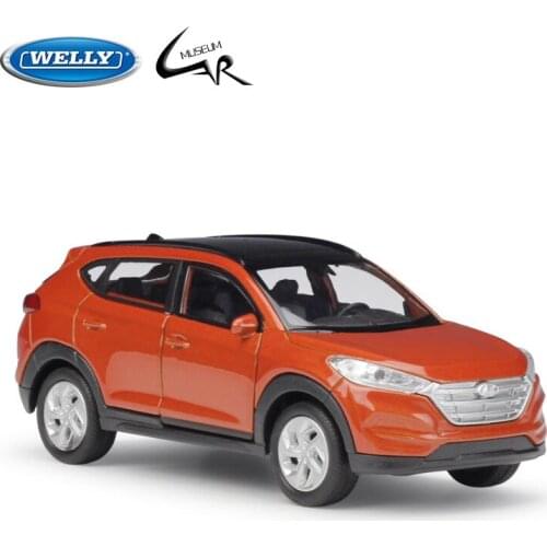 WELLY 1:36 Model Car Simulation Alloy Metal Toy Car Childrens Toy Gift Collection Model Toy Gifts Hyundai Tucson SUV