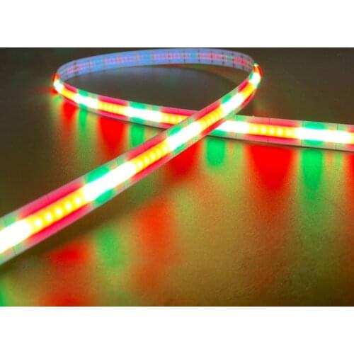 2021 New Flexible COB RGB Strip Smart Dream Color Magic Digital High Density No Spot 320leds/m 5V Addressable LED Strip Lights