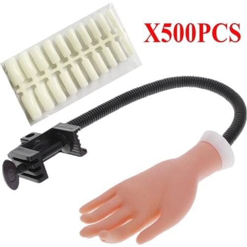 Hand Drive Nail Manicure Practice Hand for Acrylic Nails Practice Hand Practice Nail Hand for Manicure Hand Training Mannequin