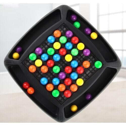 Rainbow Ball Elimination Game Chess Parent-child Interactive Educational Toy
