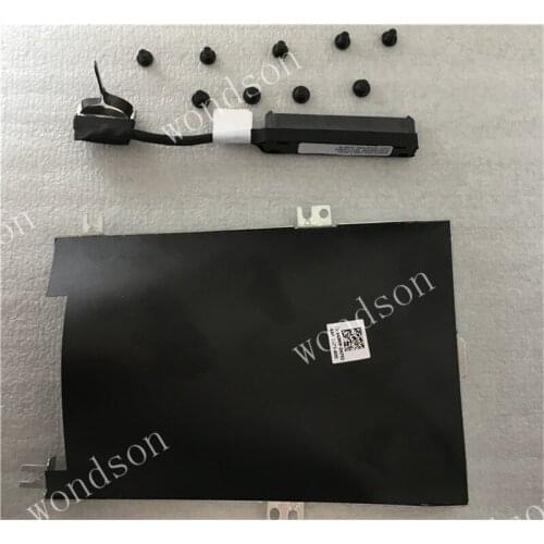 NEW For Dell Latitude E5470 HDD Hard Disk Drive Interposer Connector Cable 80RK8 080RK8 + HDD BRACKET CADDY 04JMFP