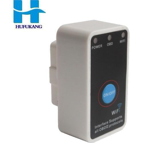 V1.5 Super Mini ELM327 WiFi With Switch Work With iPhone OBD-II OBD Can Code Reader Tool