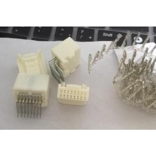 5PCS FOR The vehicle is controlled by the 16-hole connector male plug