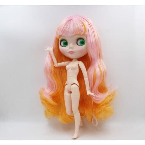 Free Shipping Top discount 4 COLORS BIG EYES DIY Nude Blyth Doll item NO. 567J Doll limited gift special price cheap offer toy