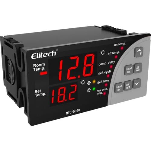 Elitech MTC-5060 Digital Temperature Controller Universal Thermostat Cold room Refrigerator Cooling Defrost 110V 220V