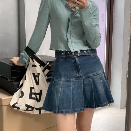 Deeptown Denim Skirts For Women