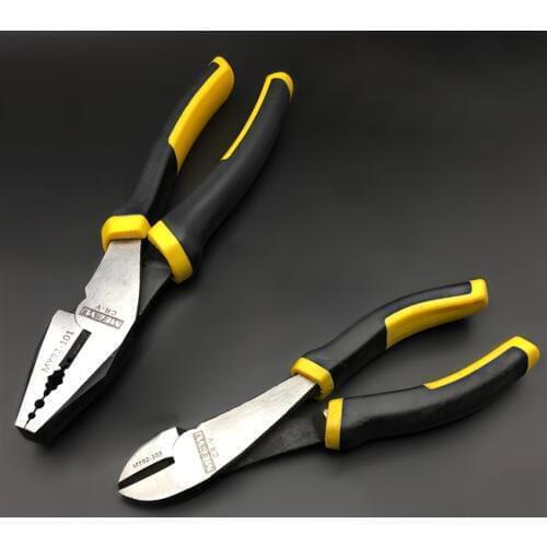 6"/8" Industrial grade pliers wire cutters diagonal pliers multifunction hardware repairing tools hand tiger pliers labor saving