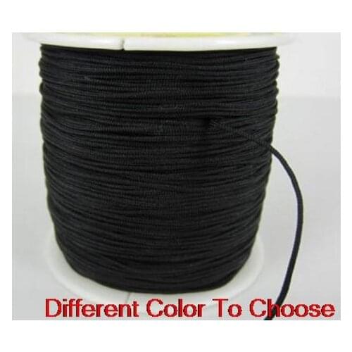 Can choose color jgh4 white mixed 1 5mm nylon 160M/15yards/lot Chinese knot tread shamballa cord String Rope fh3 necklace