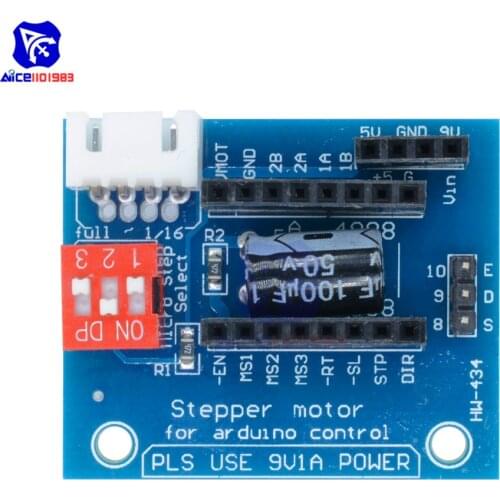Diymore A4988 DRV8825 Stepper Motor Driver Board Expansion Board Module V1.1 for Arduino 3D Printer
