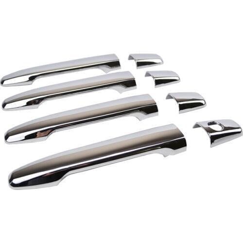 FIT FOR 2011-2019 MITSUBISHI OUTLANDER 2010 ASX / SPORT /RVR LANCER 2008 CHROME DOOR HANDLE CATCH COVER TRIM 2012 2011