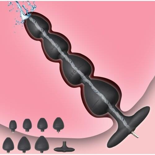 Silicone Detachable Anal Beads Anus Big Long Enema Anal Plug Vaginal Stimulate Prostate Massage Sex Toys For Men Women Gay