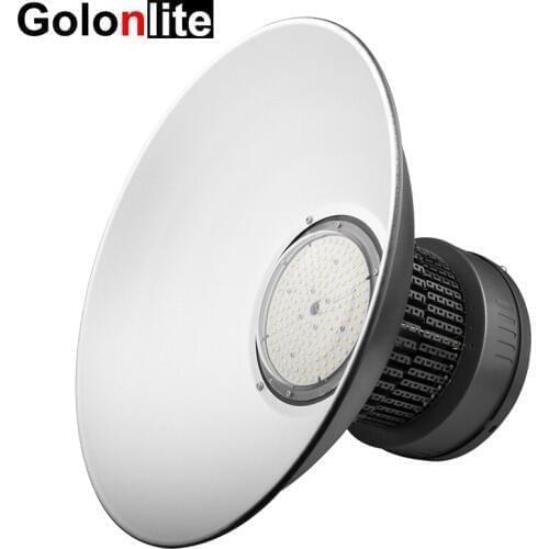 Golonlite 150W LED high bay light 200W 100W 80W 50W 60 90 120 degree aluminum reflector white 4000K 6500K100-277V factory price
