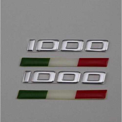 KODASKIN Reflective Emblems Stickers Motorcycle Logos for Ducati Monster 1000