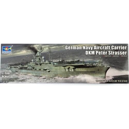 Trumpeter 06710 1/700 German Navy Peter Strasser Aircraft Carrier Model Kit DIY TH07982-SMT6