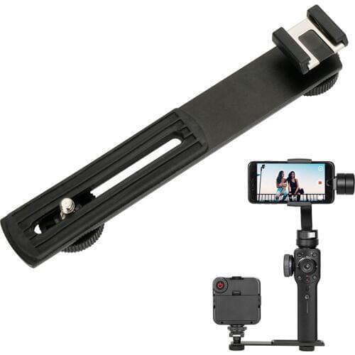 Ulanzi BOYA BY-C01 Metal Cold Shoe Plate Universal for iPhone Zhiyun Smooth 4/Smooth Q Gimbal LED Light BY-MM1 Microphone Flash
