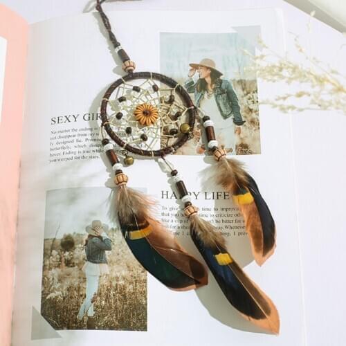 Vintage Handmade Dream Catcher Car Home Hanging Decor Bead Ornament Dreamcatcher