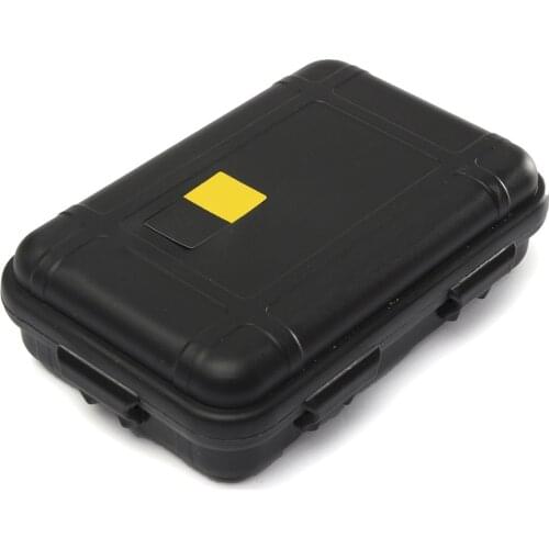 Camp Hike Fishing Shockproof Waterproof Container Storage Carry Box Travel Seal Pill Case Bushcraft Safety Survival Kit