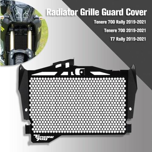 Radiator Guard Fit For YAMAHA Tenere 700 XTZ690 2019 2020 2021 Radiator Grille Protector Cover Aluminum T7 Tenere 700 Rally