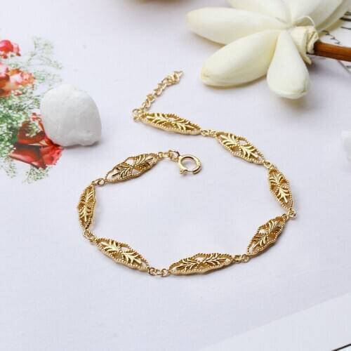 Bracelet jewelry Zircon hollow pattern sterling bracelet female bracelets for women pulseira feminina