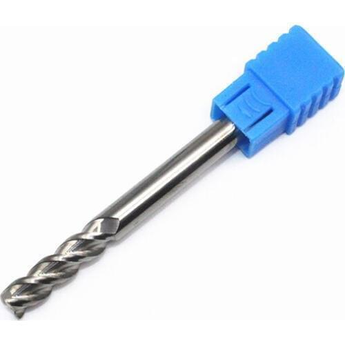 1PCS 6mm Aluminum Milling Cutter ENDMILL D6X22LXD6X75L 3 Flute Aluminium End Mill Cutter Extended Milling Router Bit Cutters