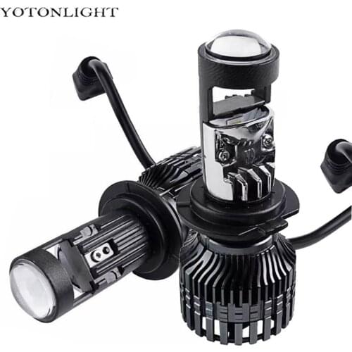 YOTONLIGHT 16000Lm Mini H7 Led Projector Headlight H11 H8 H9 Led Bulb Hb3 Hb4 9005 9006 With Lens Fog Light Head Lamp 70W 12V