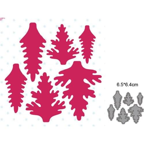 6pcs Trees Cutting dies New 2021 Metal Cutting Dies For DIY Scrapbooking and Card Making Decorative Embossing Die Cut Craft dies