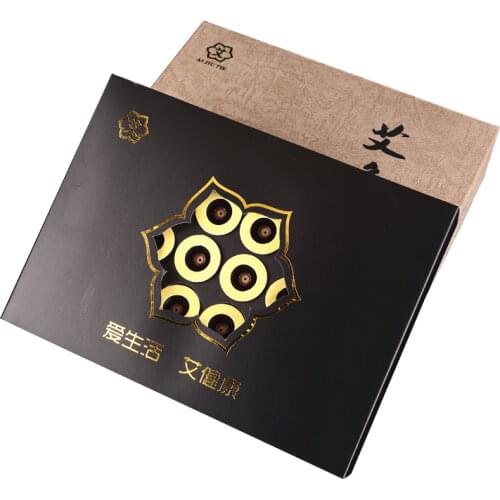 60 Pcs Micro Smoke Moxibustion Tube Self Sticking Mini Moxa Moxibustion Acupoint Sticking Moxa Candle Thermal Moxibustion Moxa