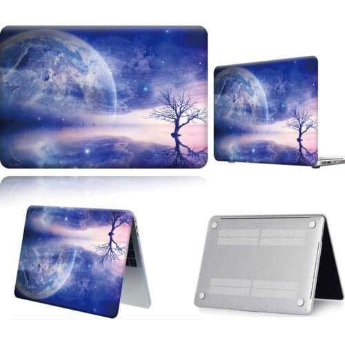 Fantasy Abstract Plants Pattern PVC Laptop Case For Apple Macbook 12/Air 11 13 A2337/Pro 13(A2251 A2289) 15 16/Pro 13 A2338