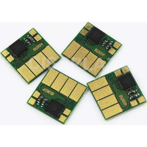CISSPLAZA 4pcs NEW Chip compatible For HP954 For HP 954 ARC For HP OfficeJet Pro 7740 8210 8710 8720 8730 Printer