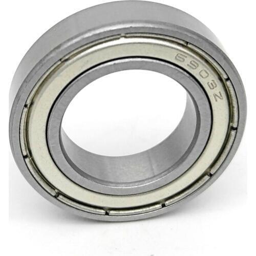 MOCHU 4pcs Bearing 6903 6903-2RS 6903ZZ 6903RS 6903Z 17x30x7 ABEC-1 Thin Section Shielded Deep Groove Ball Bearings Single Row