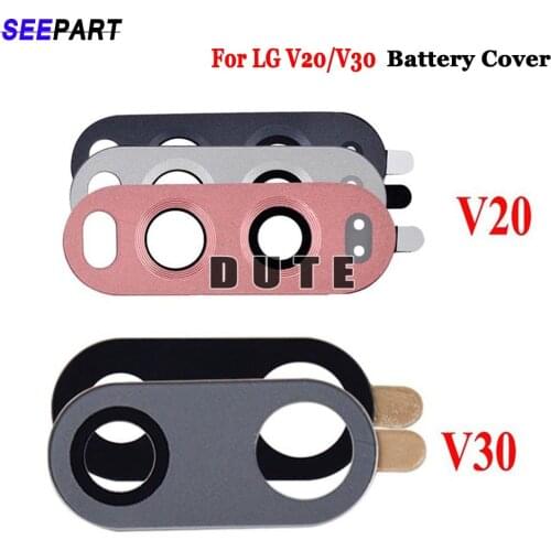 1pc New Rear Back Camera Lens Cover Glass For LG V20 H990 H910 H918 LS997 Replacement Parts For LG V30 H930 VS996 Camera Lens