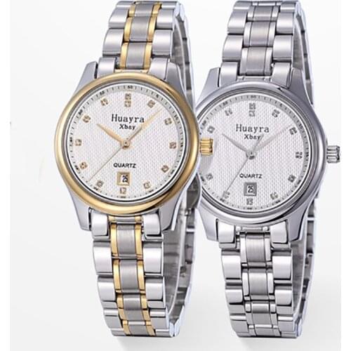 New 29MM boutique fine steel white dial Shi Ying studded popular ladies watch sapphire glass stainless steel bracelet