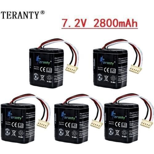 Original 7.2V 2.8Ah/2800mAh Battery for iRobot Roomba Braava 380 380T 381 Mint 5200c Ni-MH 7.2v Rechargeable battery 1Pcs-10Pcs