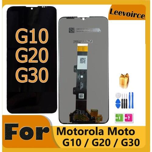Original 6.5" LCD For Motorola Moto G10 XT2127-2 G30 XT2129-2 LCD Display Touch Screen Digitizer Assembly For G20 XT2128-2 +Tool