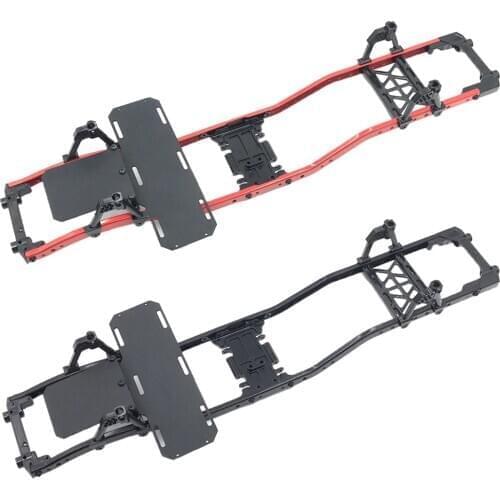Frame Chassis Battery Plate Suspension Mount Front & Rear Bumper for 1/10 Axial SCX10 RC Car Accessories 313mm Wheelbase