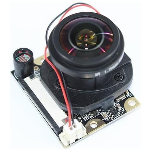 Raspberry Pi Camera automatic IR Cut Filter 175degree fisheyes 1080p for Day Night Vision For Raspberry Pi 3 Model B+ Pi Zero