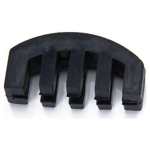 Rubber 4/4 Violin practice mute Black